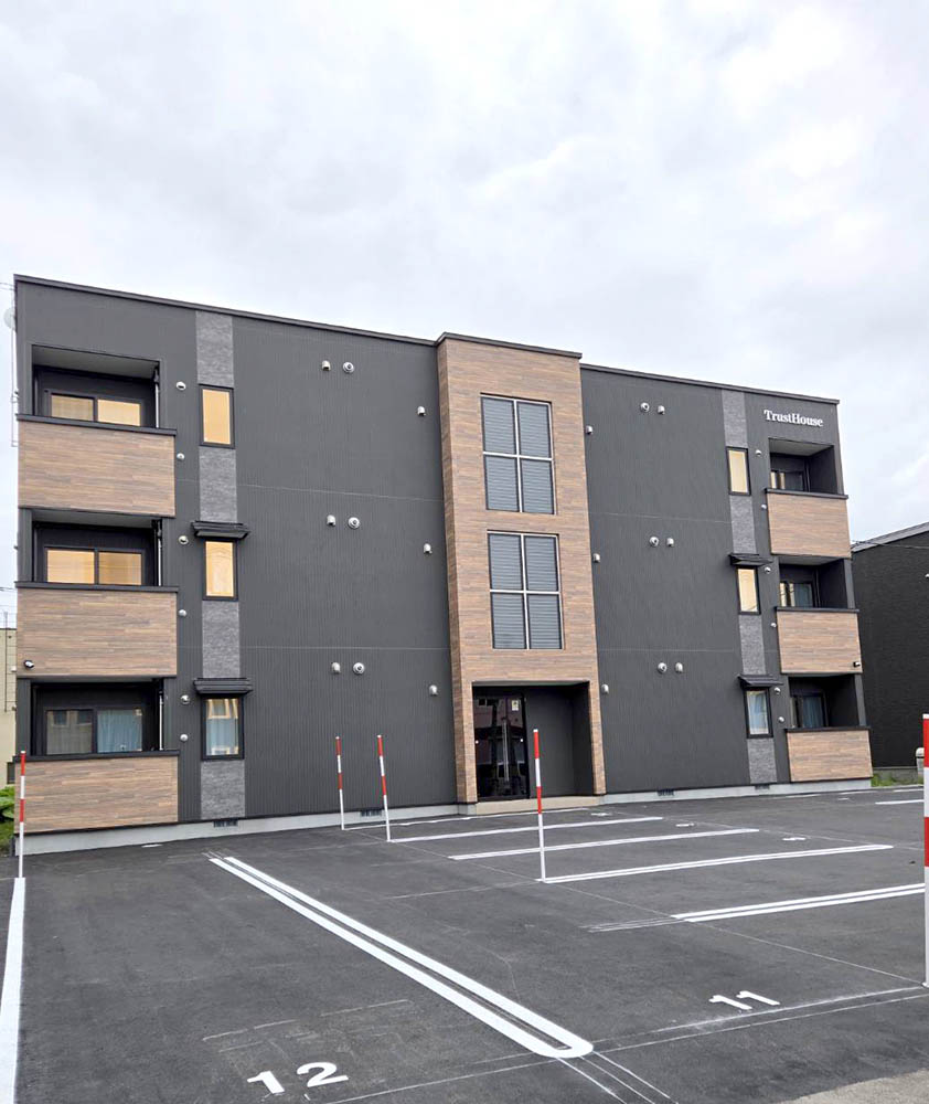 旭川市新築木造アパート