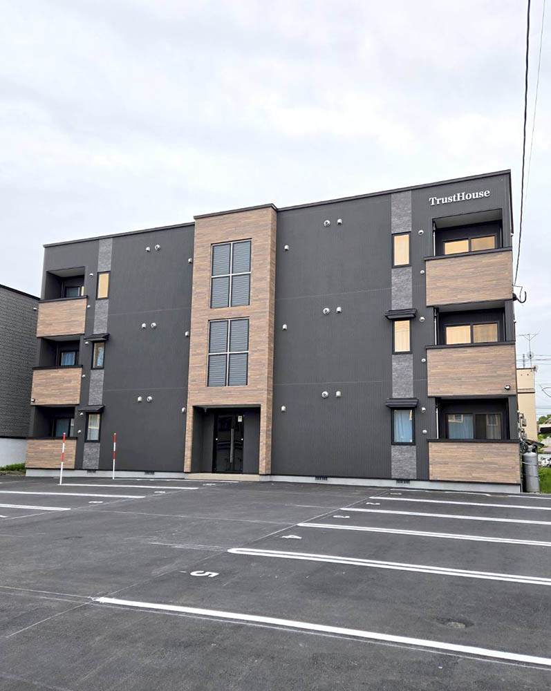 旭川市新築木造アパート