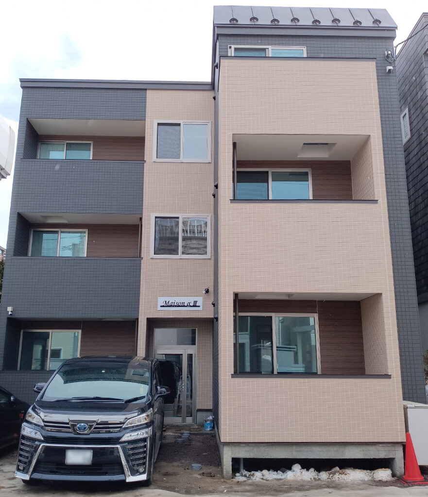 札幌市新築木造アパート