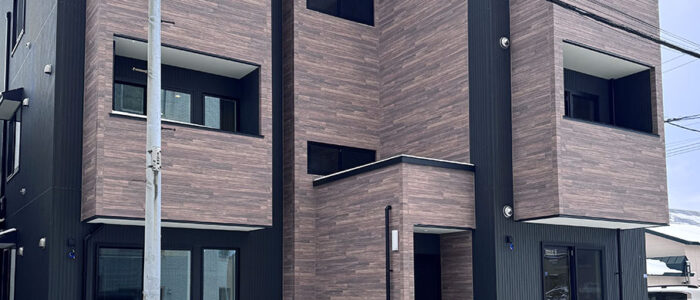 千歳市新築木造アパート