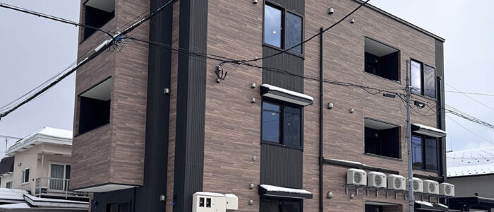 千歳市新築木造アパート