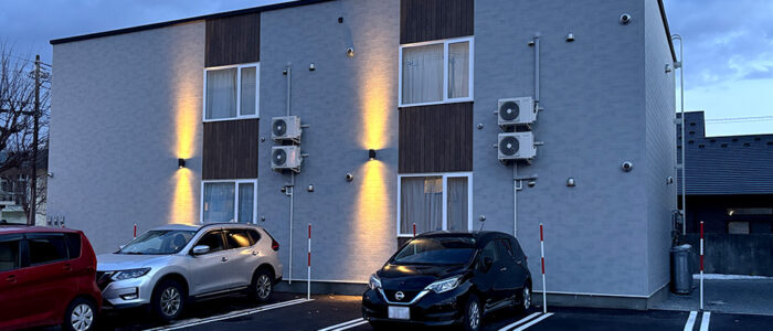 旭川市新築木造アパート