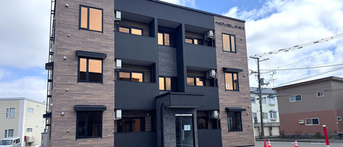 千歳市新築木造アパート