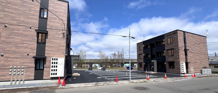 千歳市新築木造アパート