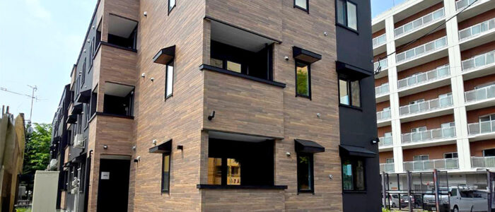 旭川市新築木造アパート