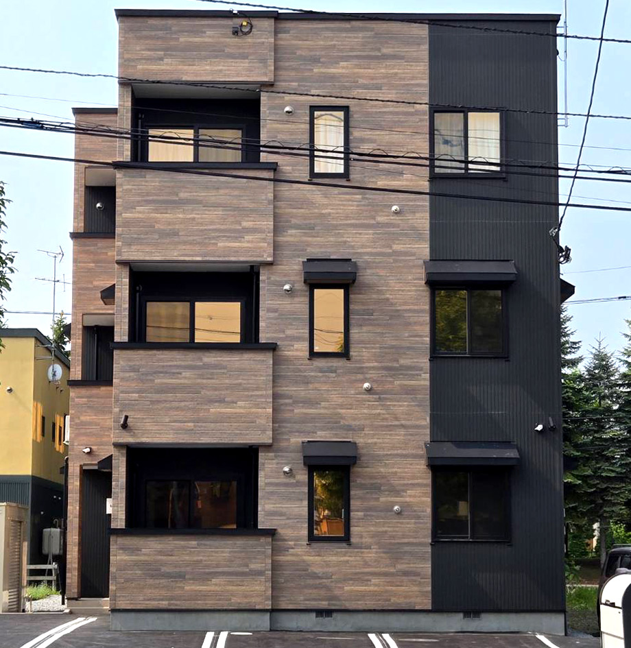 旭川市新築木造アパート