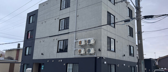 旭川市新築木造アパート