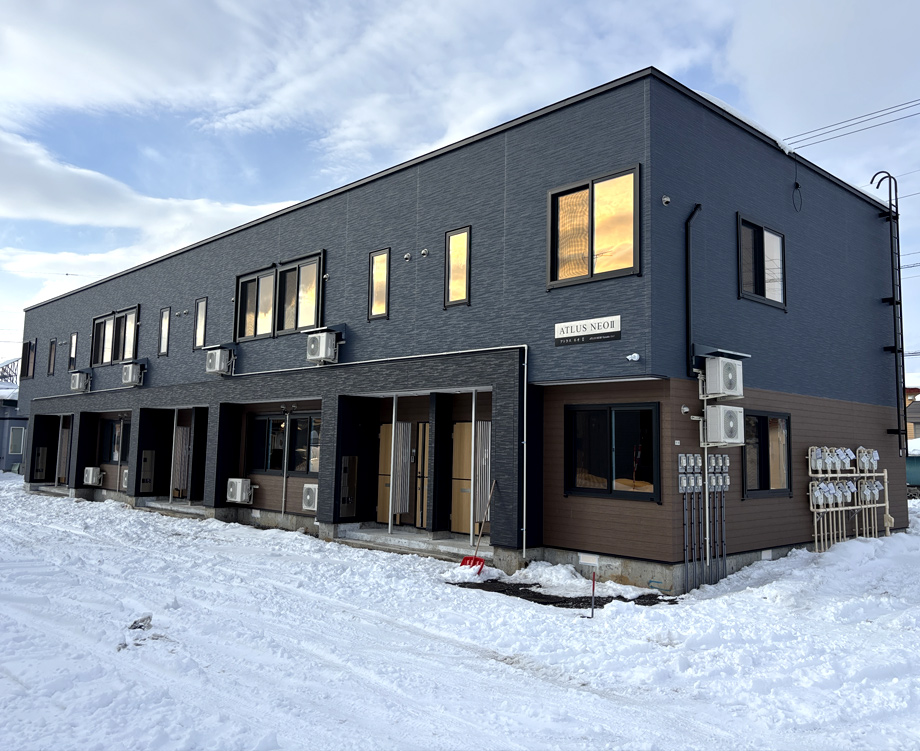 旭川市新築木造アパート