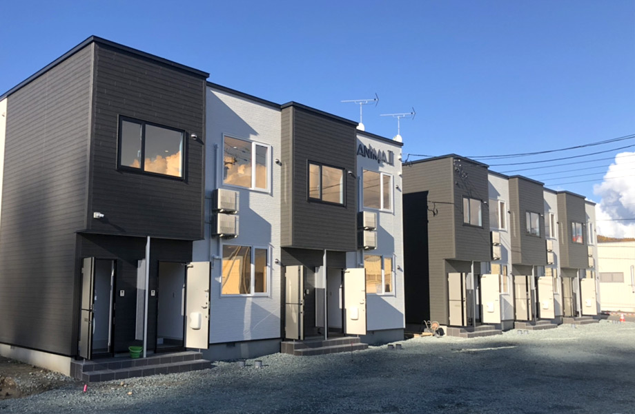 留萌市新築アパート