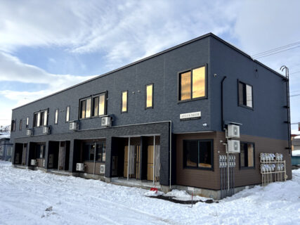 【施工事例】旭川市新築木造アパート